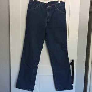 Red Kap Men's Blue 100% Cotton Work Pants Size 34x32 PD54PW6